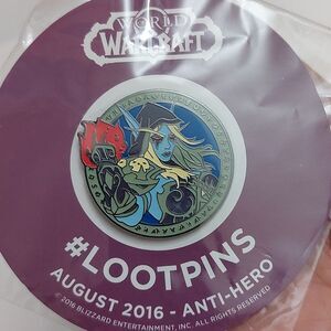 Loot Crate World Warcraft Anti Hero Loot Pin